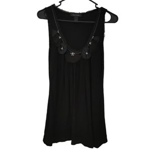 White House Black Market Black Shirt